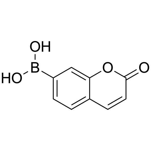 B-(2-Oxo-2H-1-benzopyran-7-yl)boronic Acid